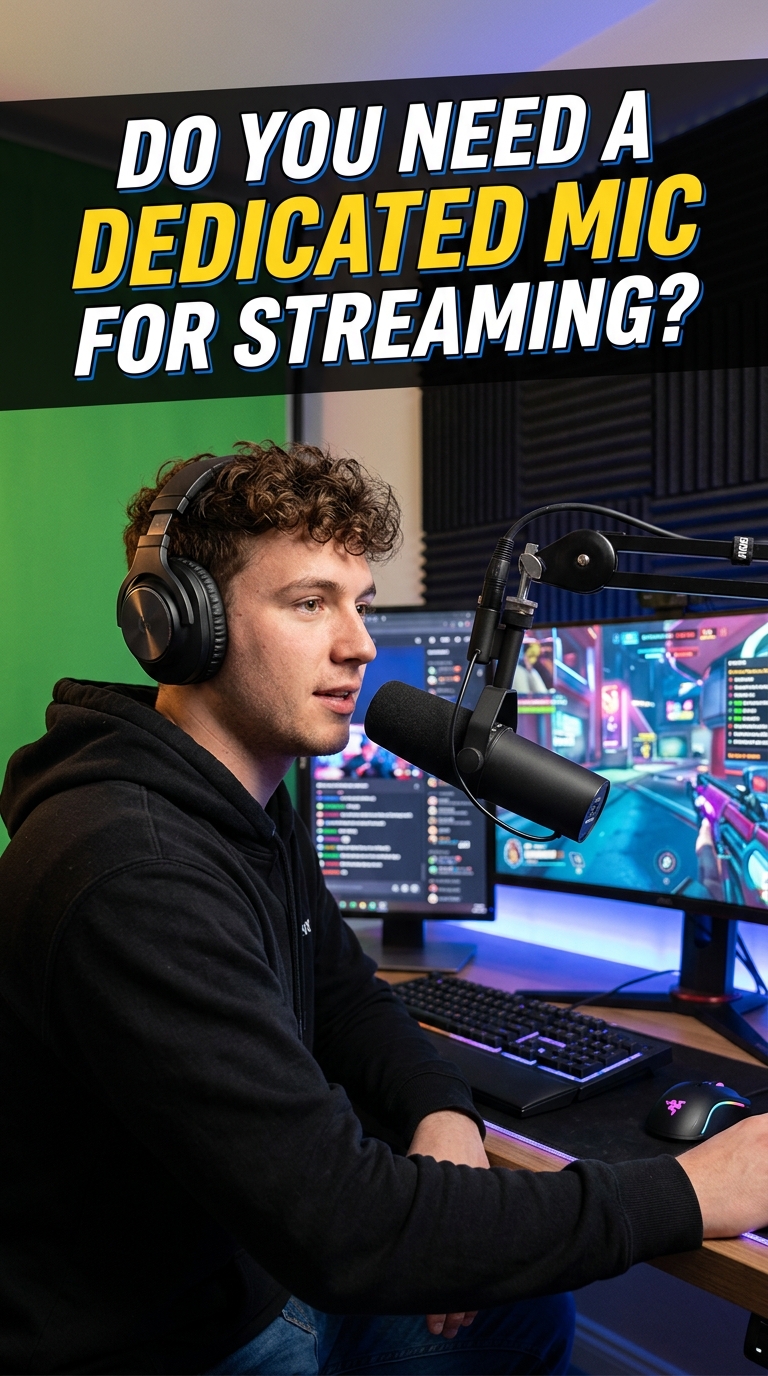 Do You Need a Dedicated Mic for Streaming