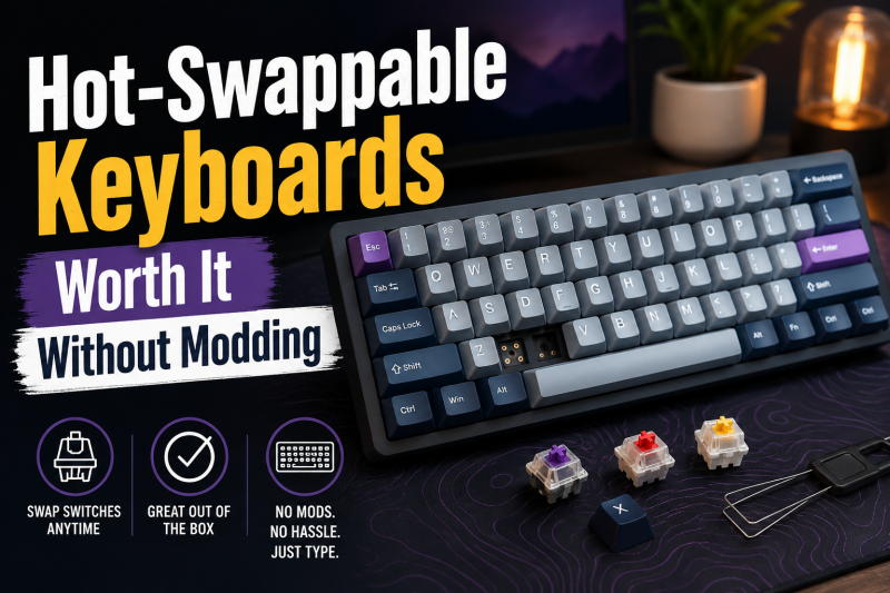 Hot-Swappable Keyboards Worth It Without Modding