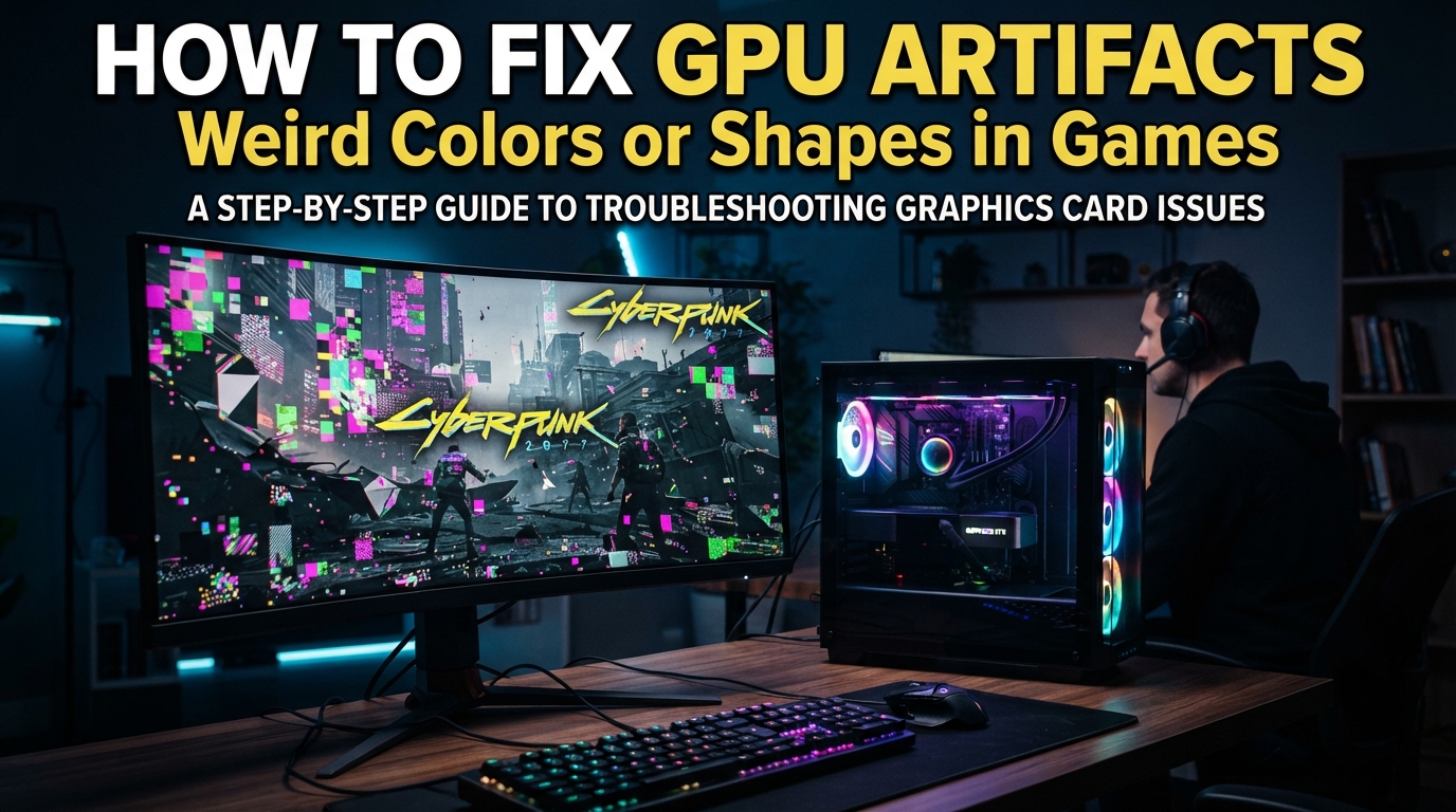 How to Fix GPU Artifacts Weird Colors or Shapes in Games