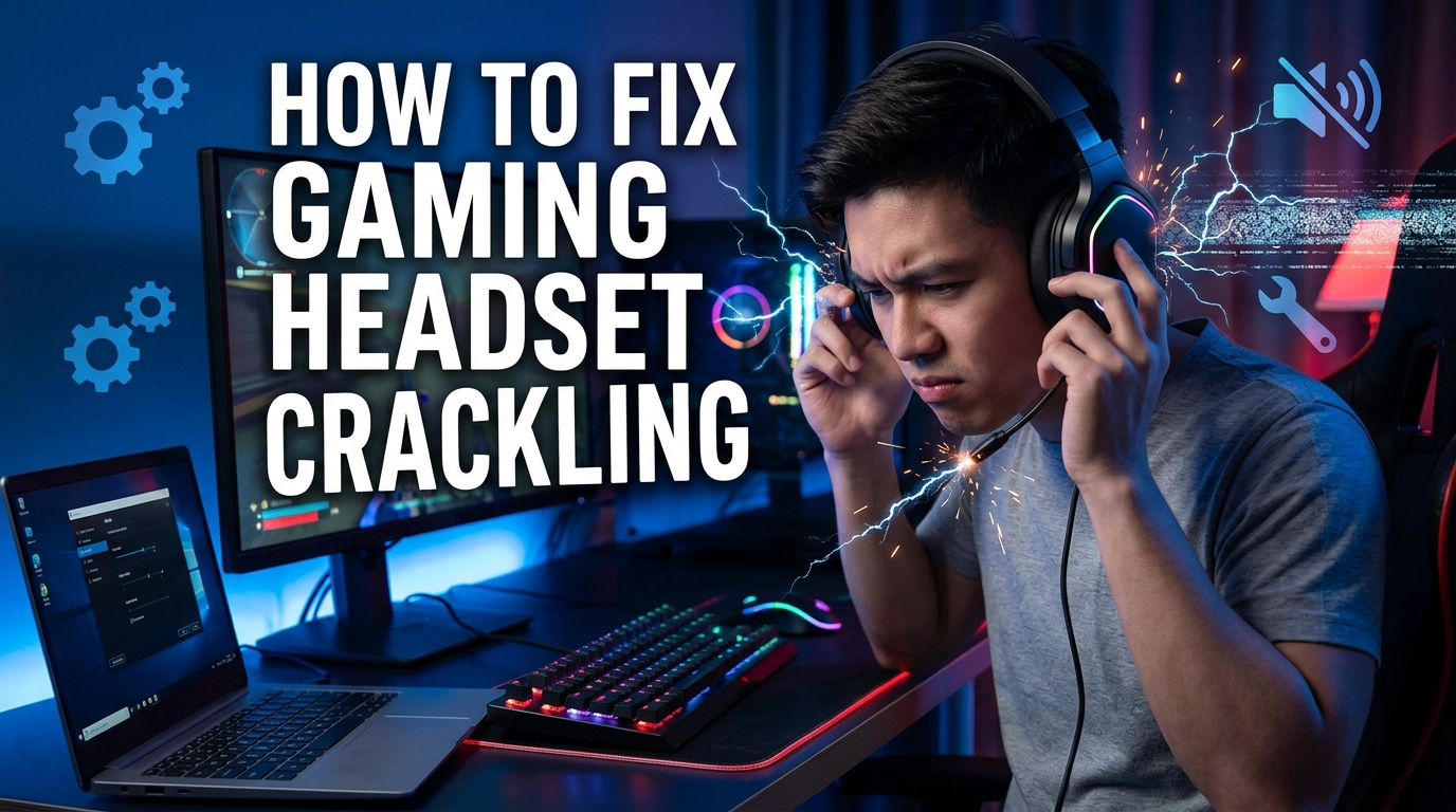 How to Fix Gaming Headset Crackling