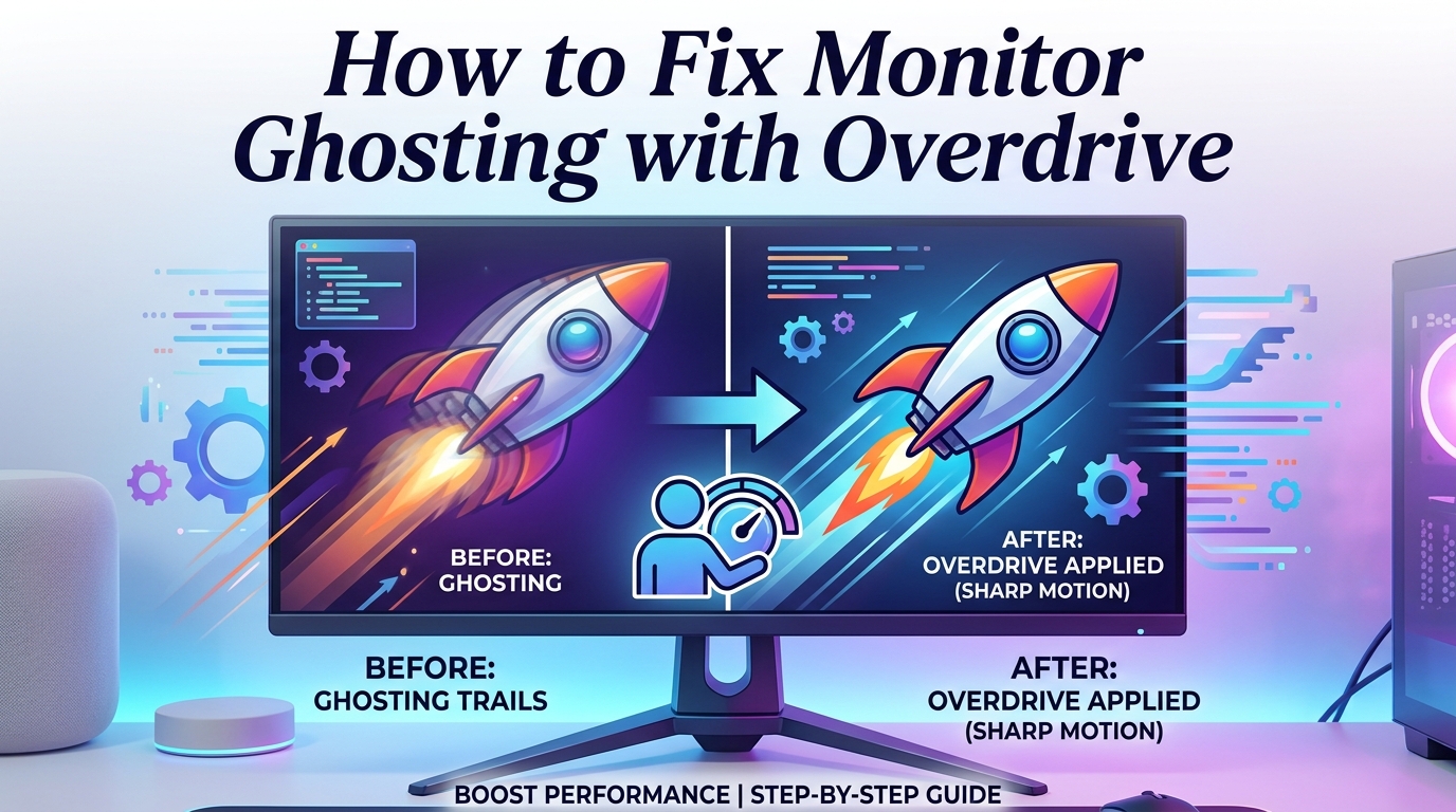 How to Fix Monitor Ghosting with Overdrive