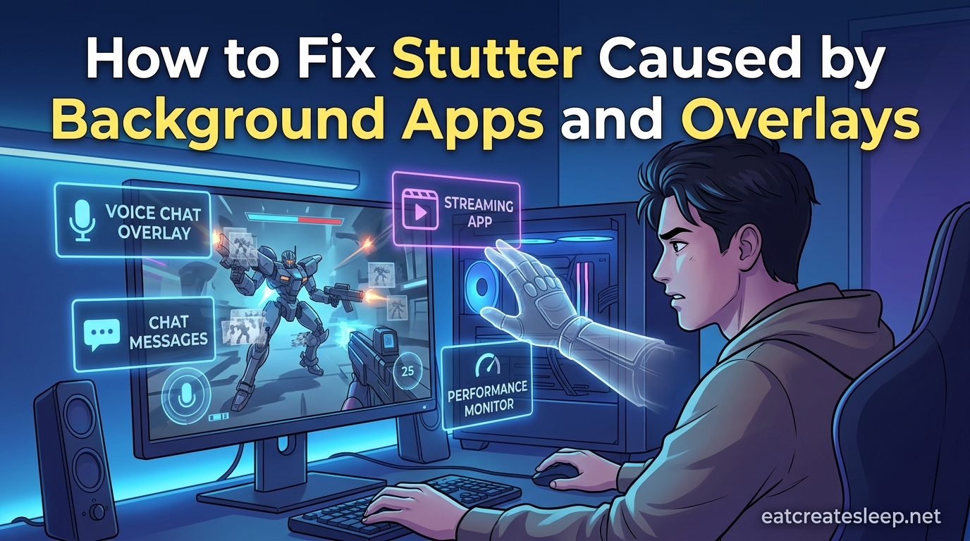 How to Fix Stutter Caused by Background Apps and Overlays