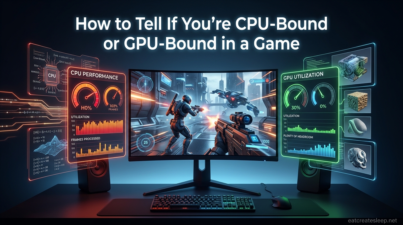 How to Tell If You're CPU-Bound or GPU-Bound in a Game