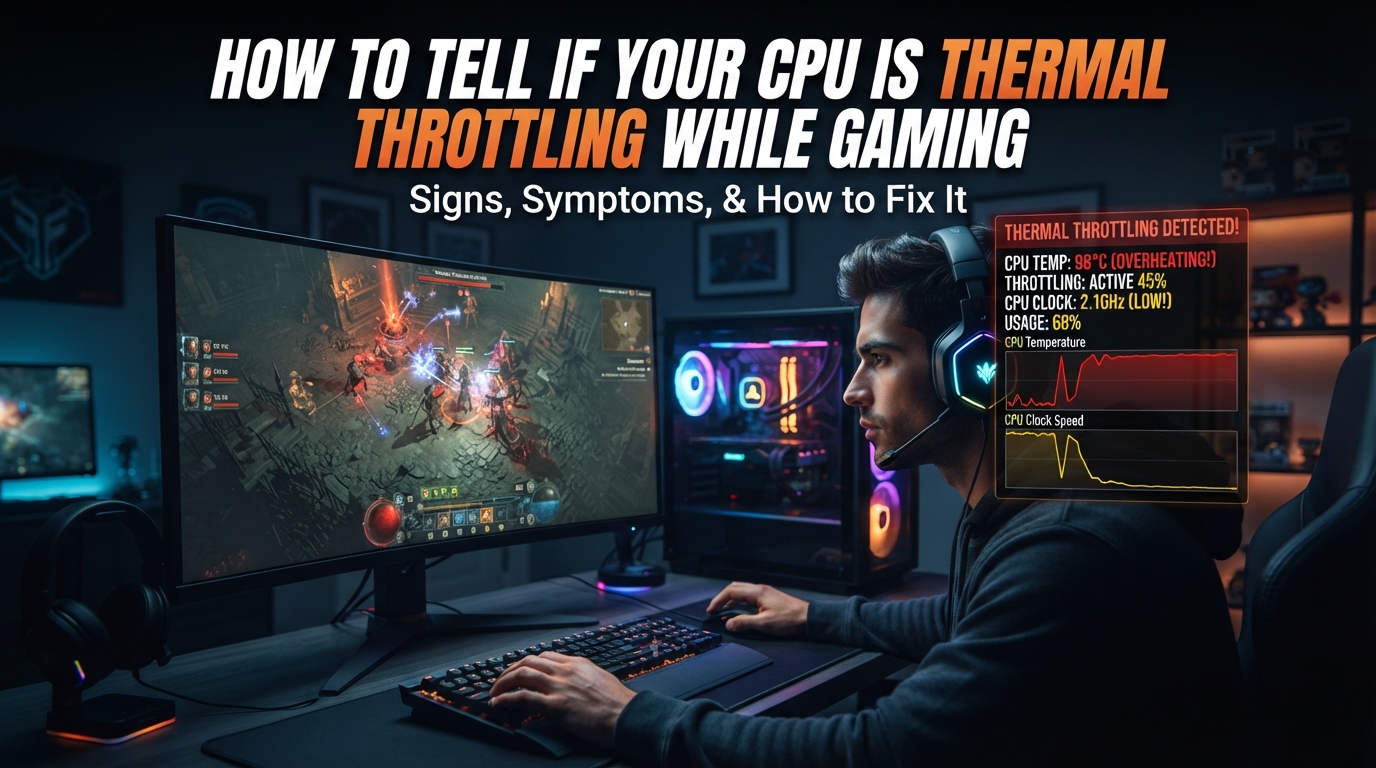 How to Tell if Your CPU Is Thermal Throttling While Gaming