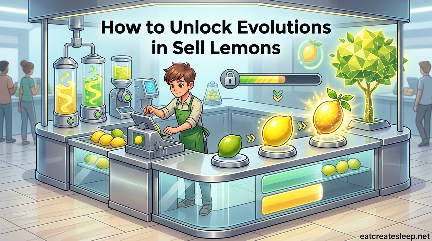 How to Unlock Evolutions in Sell Lemons