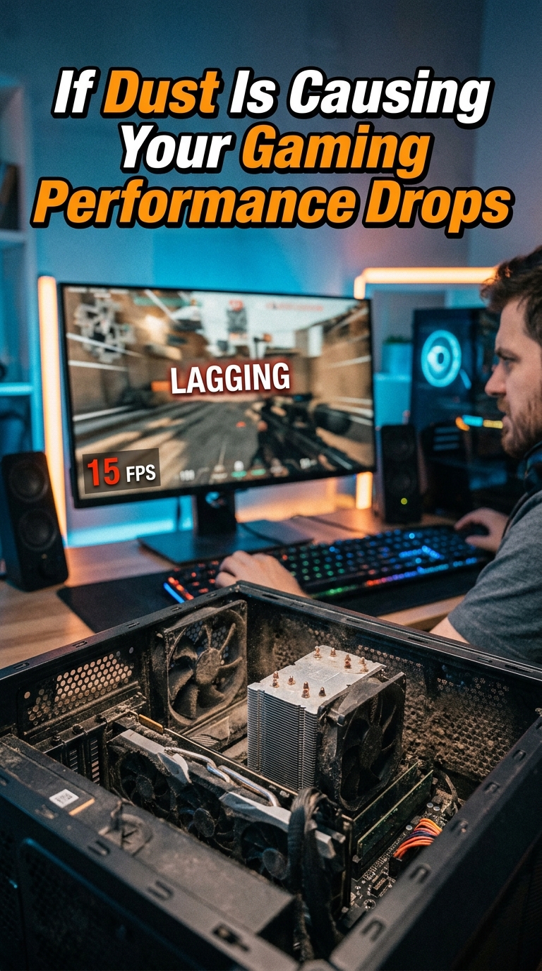 If Dust Is Causing Your Gaming Performance Drops