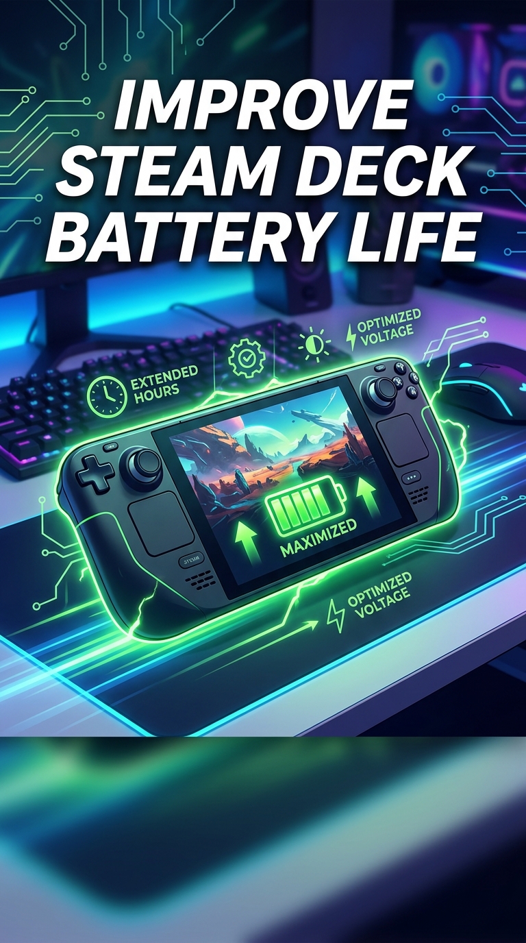 Improve Steam Deck Battery Life