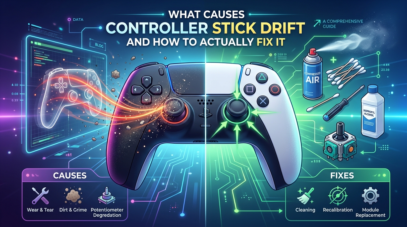 What Causes Controller Stick Drift and How to Actually Fix It