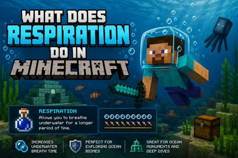 What Does Respiration Do in Minecraft