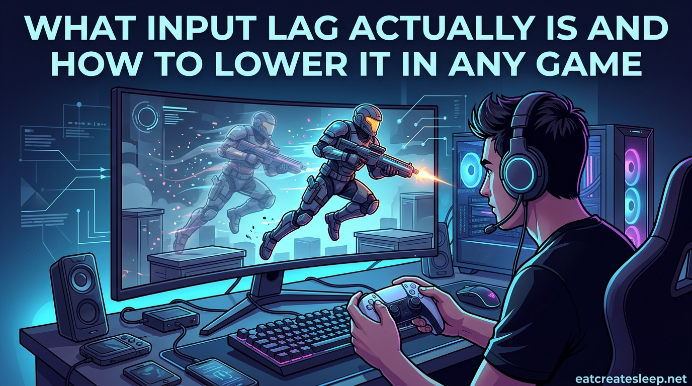 What Input Lag Actually Is and How to Lower It in Any Game