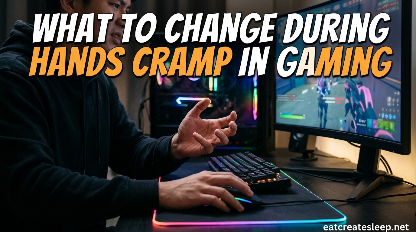 What to Change During Hands Cramp in Gaming
