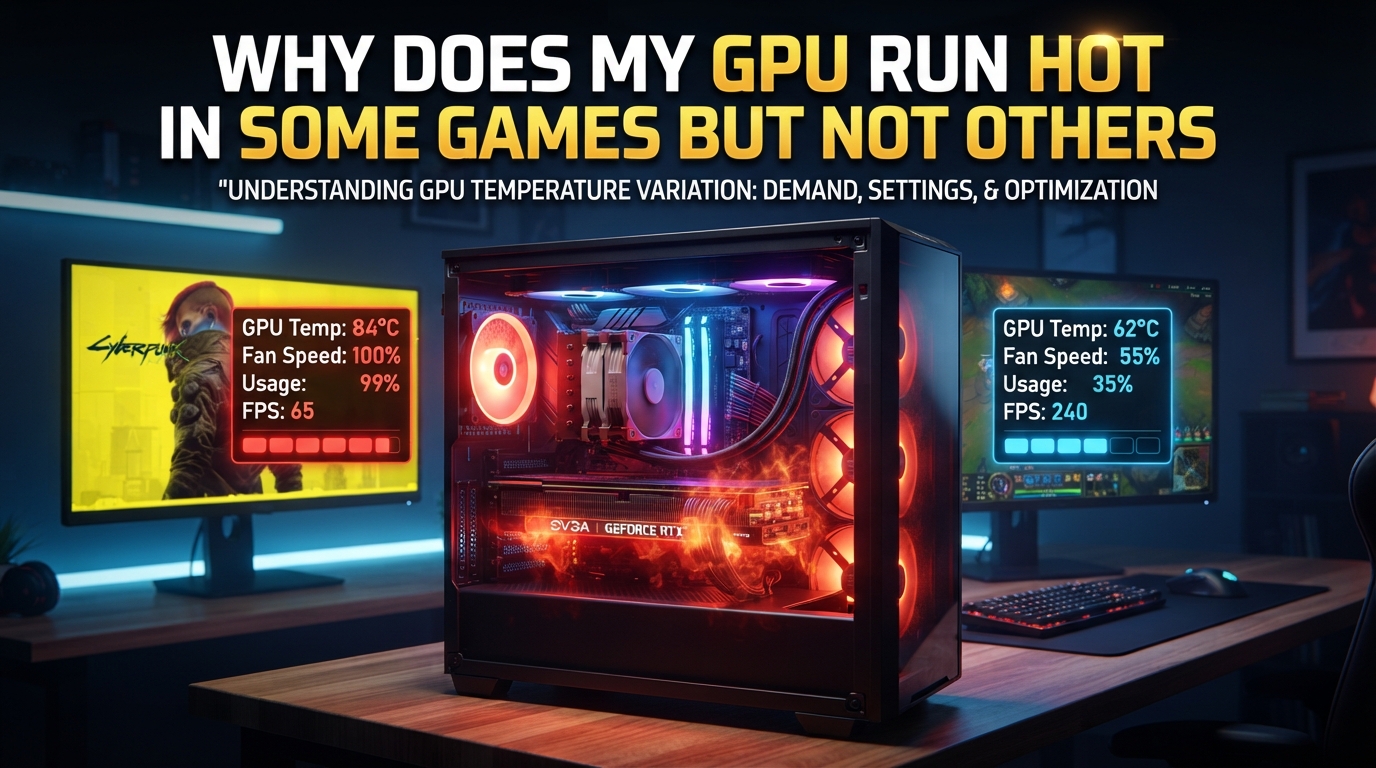 Why Does My GPU Run Hot in Some Games but Not Others