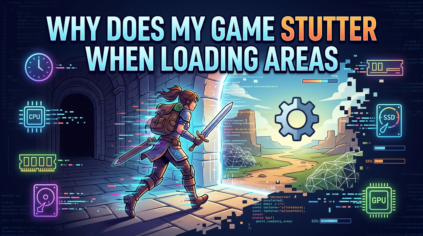 Why Does My Game Stutter When Loading Areas