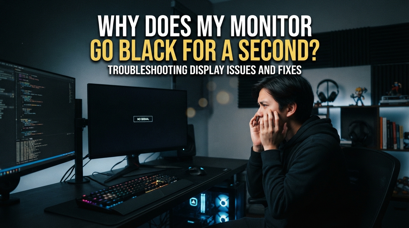 Why Does My Monitor Go Black for a Second