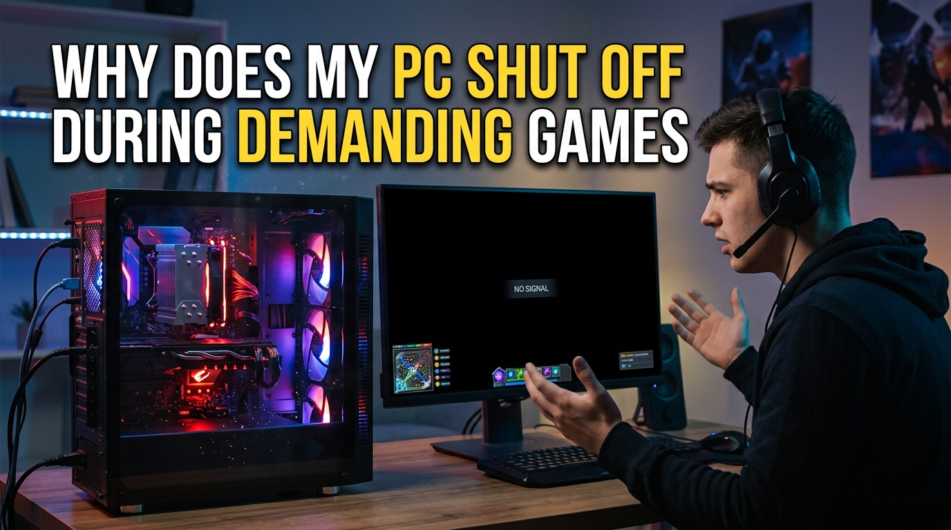 Why Does My PC Shut Off During Demanding Games
