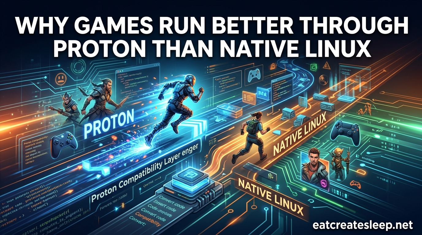 Why Games Run Better Through Proton Than Native Linux