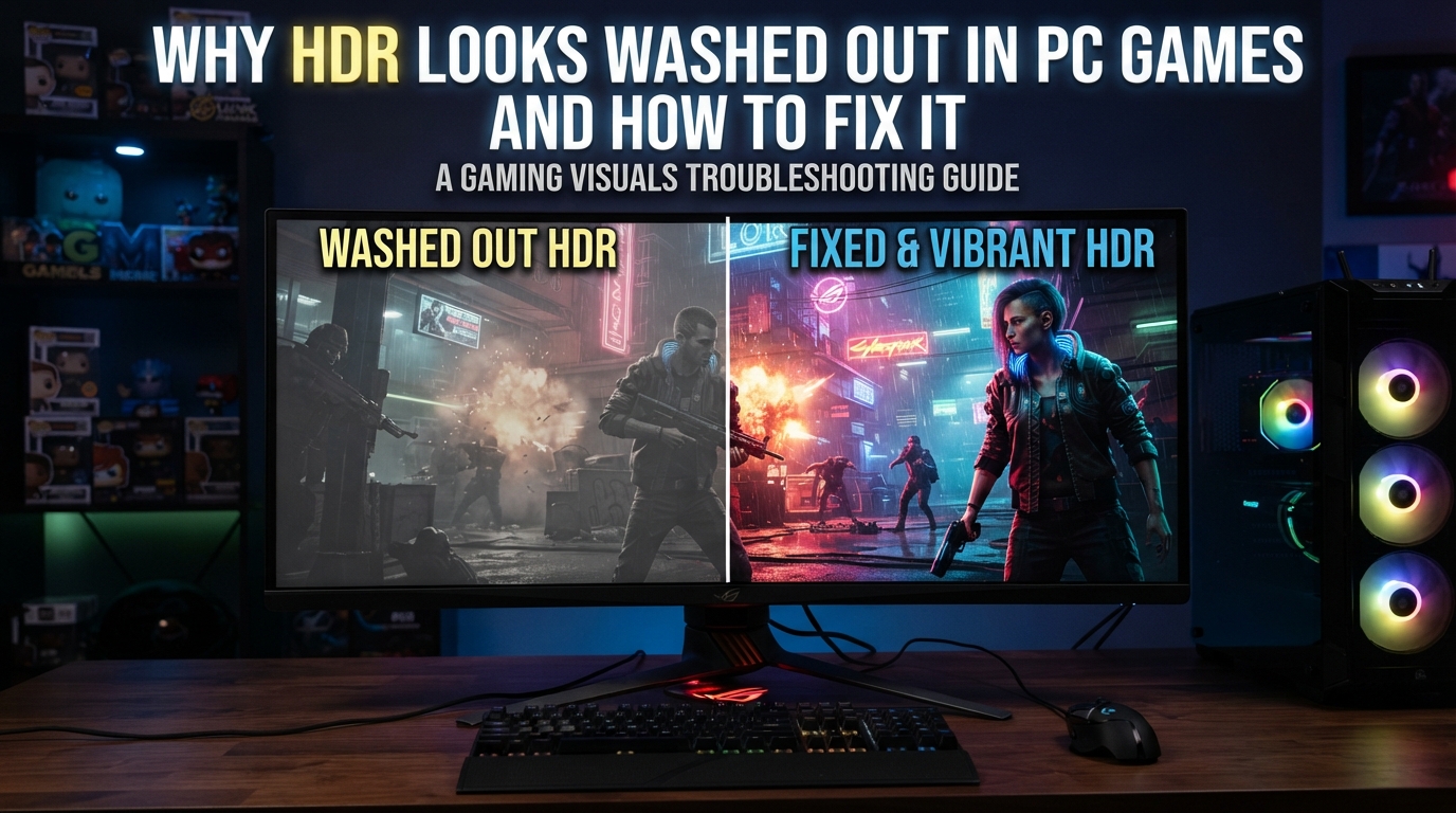 Why HDR Looks Washed Out in PC Games and How to Fix It