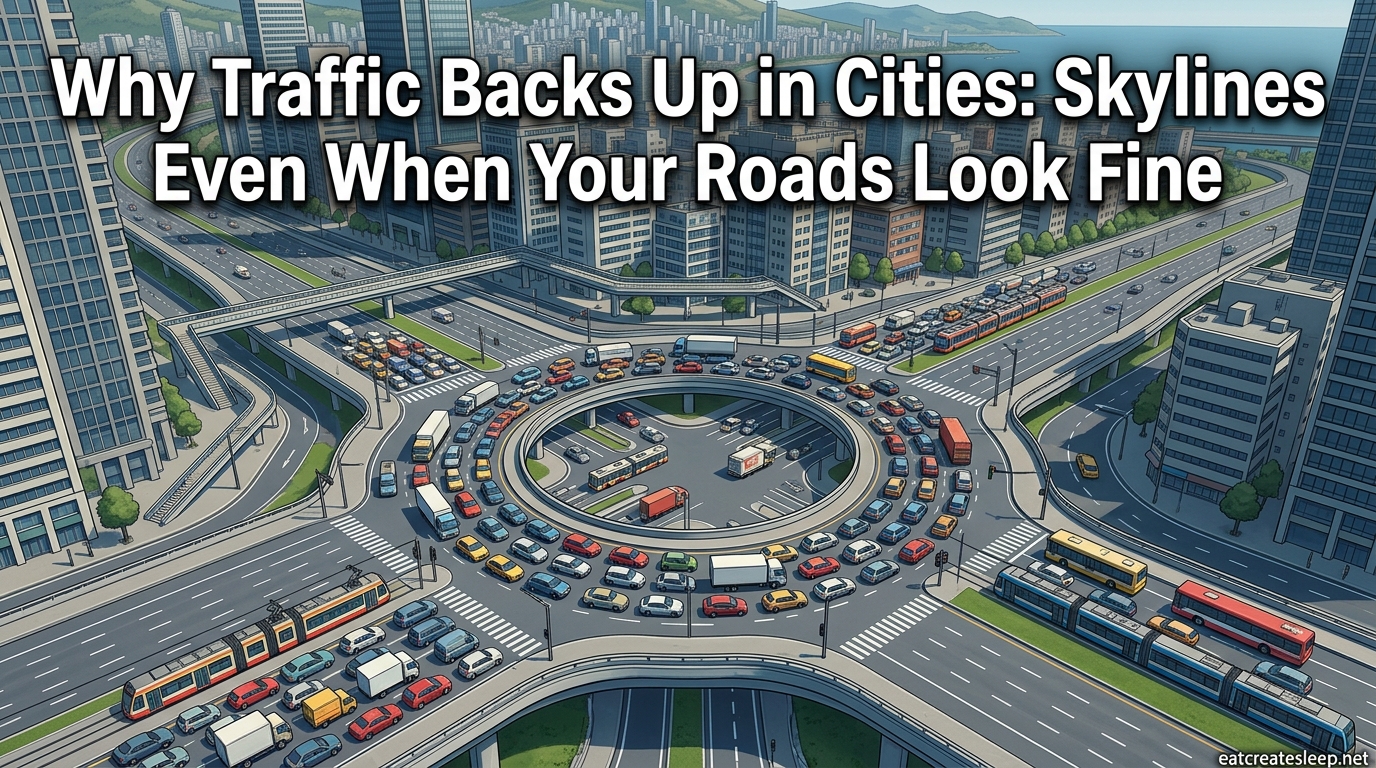 Why Traffic Backs Up in Cities Skylines Even When Your Roads Look Fine