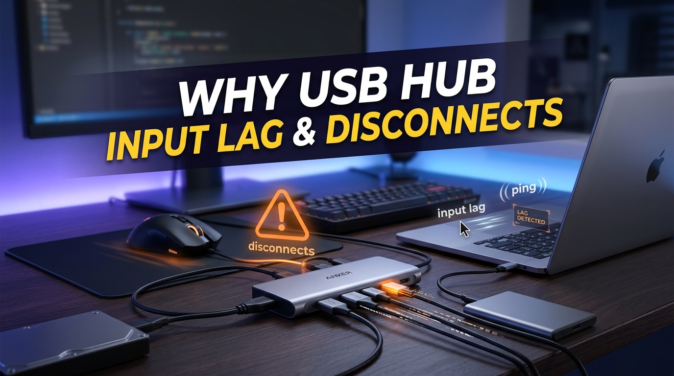 Why USB Hub Input Lag and Disconnects