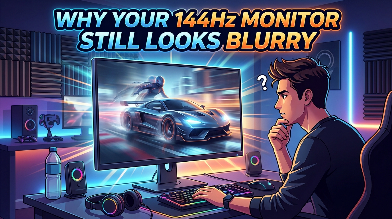 Why Your 144Hz Monitor Still Looks Blurry
