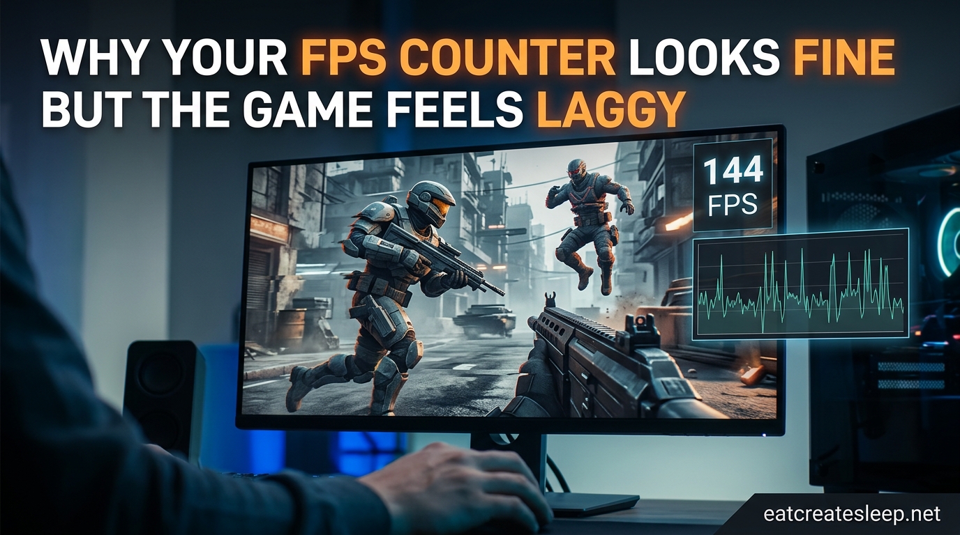Why Your FPS Counter Looks Fine But the Game Feels Laggy
