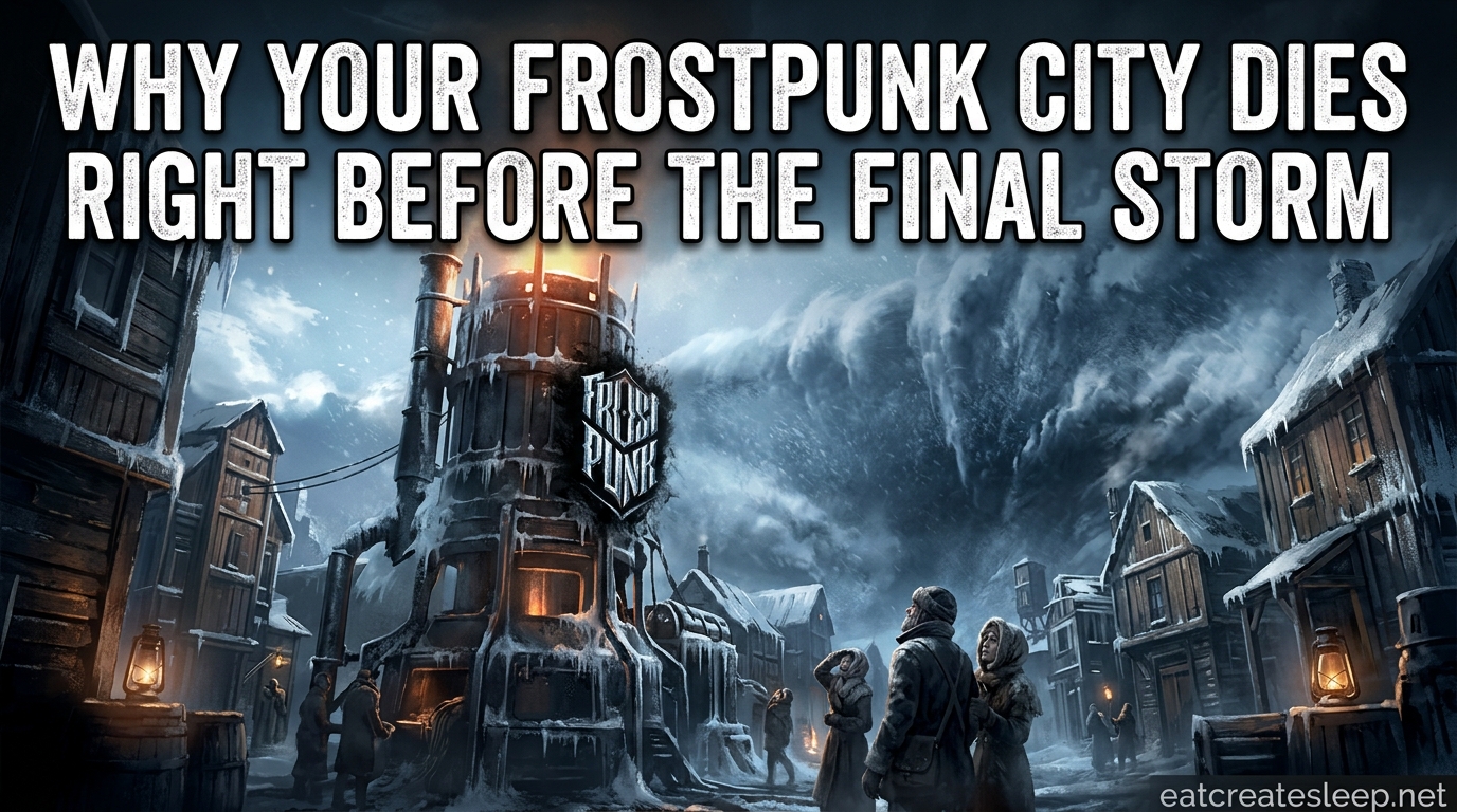 Why Your Frostpunk City Dies Right Before the Final Storm