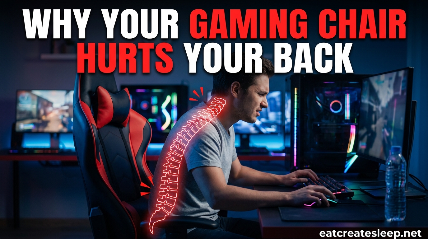 Why Your Gaming Chair Hurts Your Back