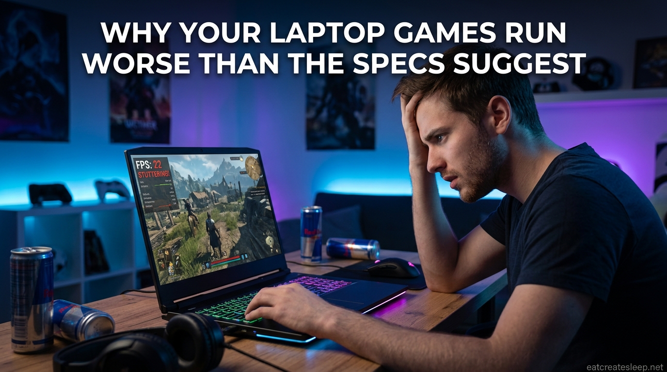 Why Your Laptop Games Run Worse Than the Specs Suggest