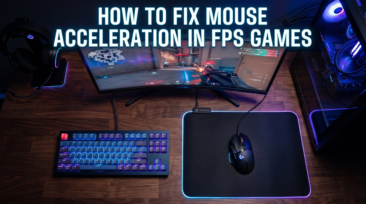How to fix mouse acceleration that's ruining your aim in FPS games