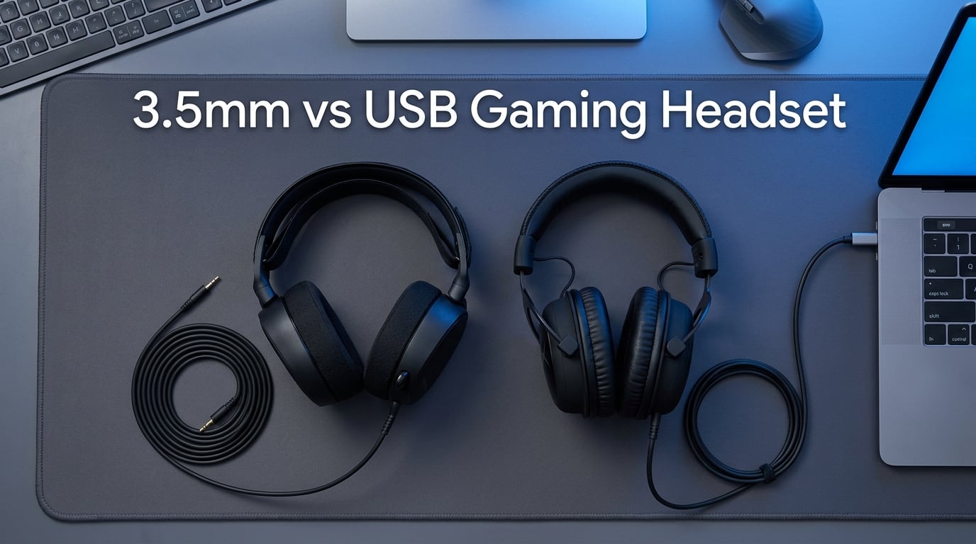 3.5mm vs USB gaming headset: which connection causes fewer problems