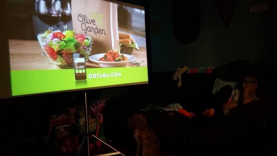 Epson Duet 80-Inch Dual Aspect Ratio Projection Screen customer photo 1