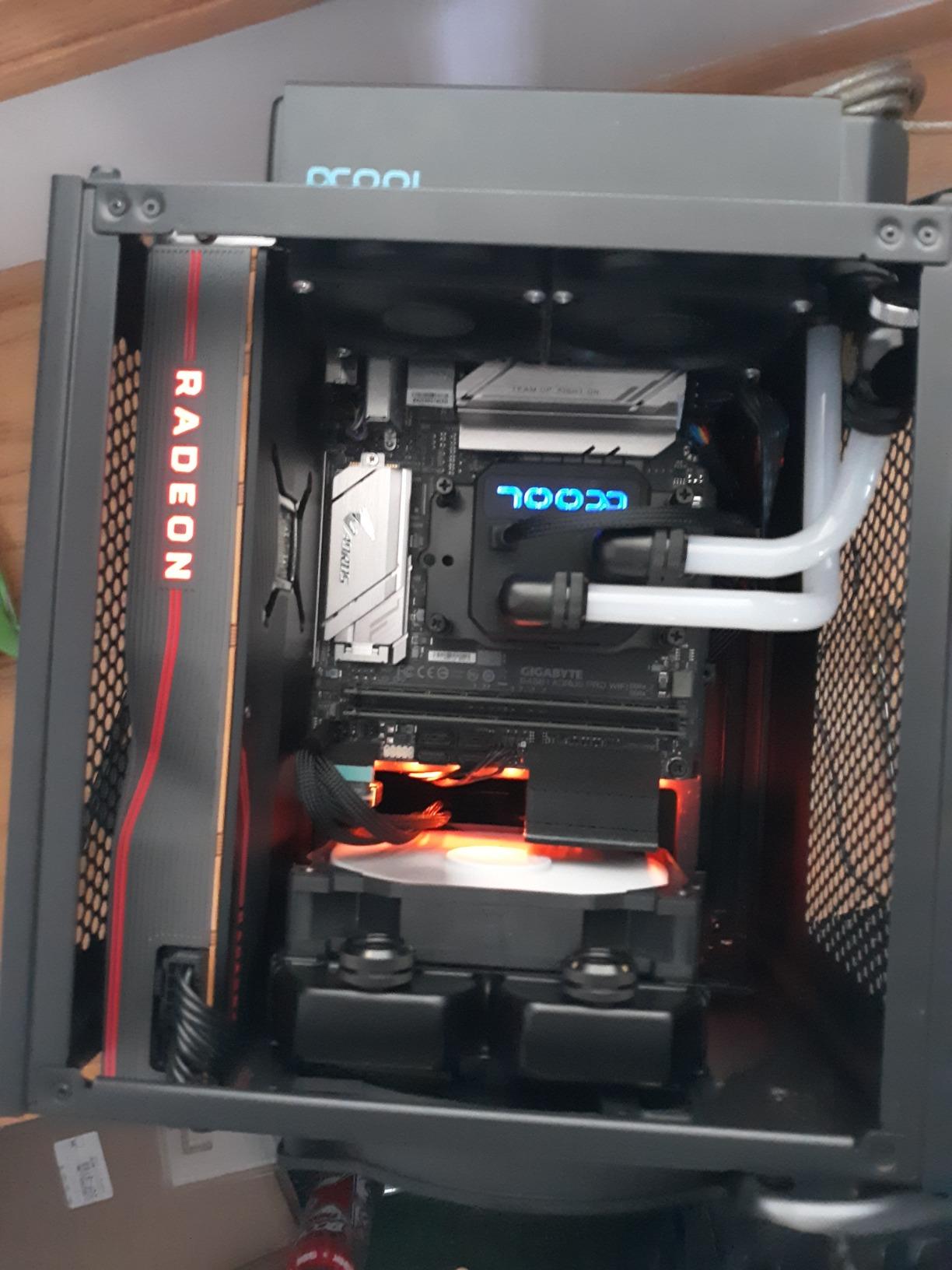Alphacool NexXxos ST30 Full Copper Radiator, 360mm, Triple Fan, Black customer photo 2