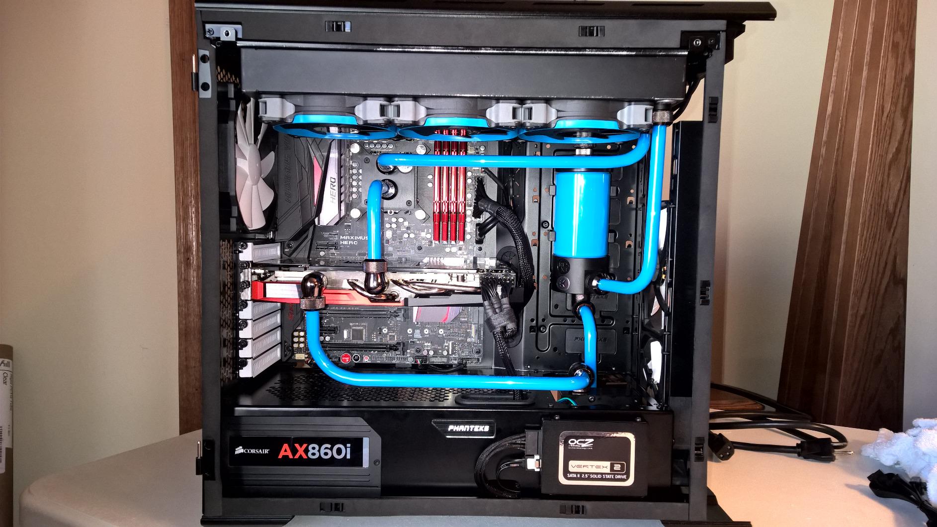 PrimoChill 3/8in. ID x 1/2in. OD Rigid PETG Tubing - 30 inches in Length (RTP12-630), Made with Premium Materials, Excellent Beginner Hardline for PC Watercooling, Made in The USA - 6 Pack - Clear customer photo 1