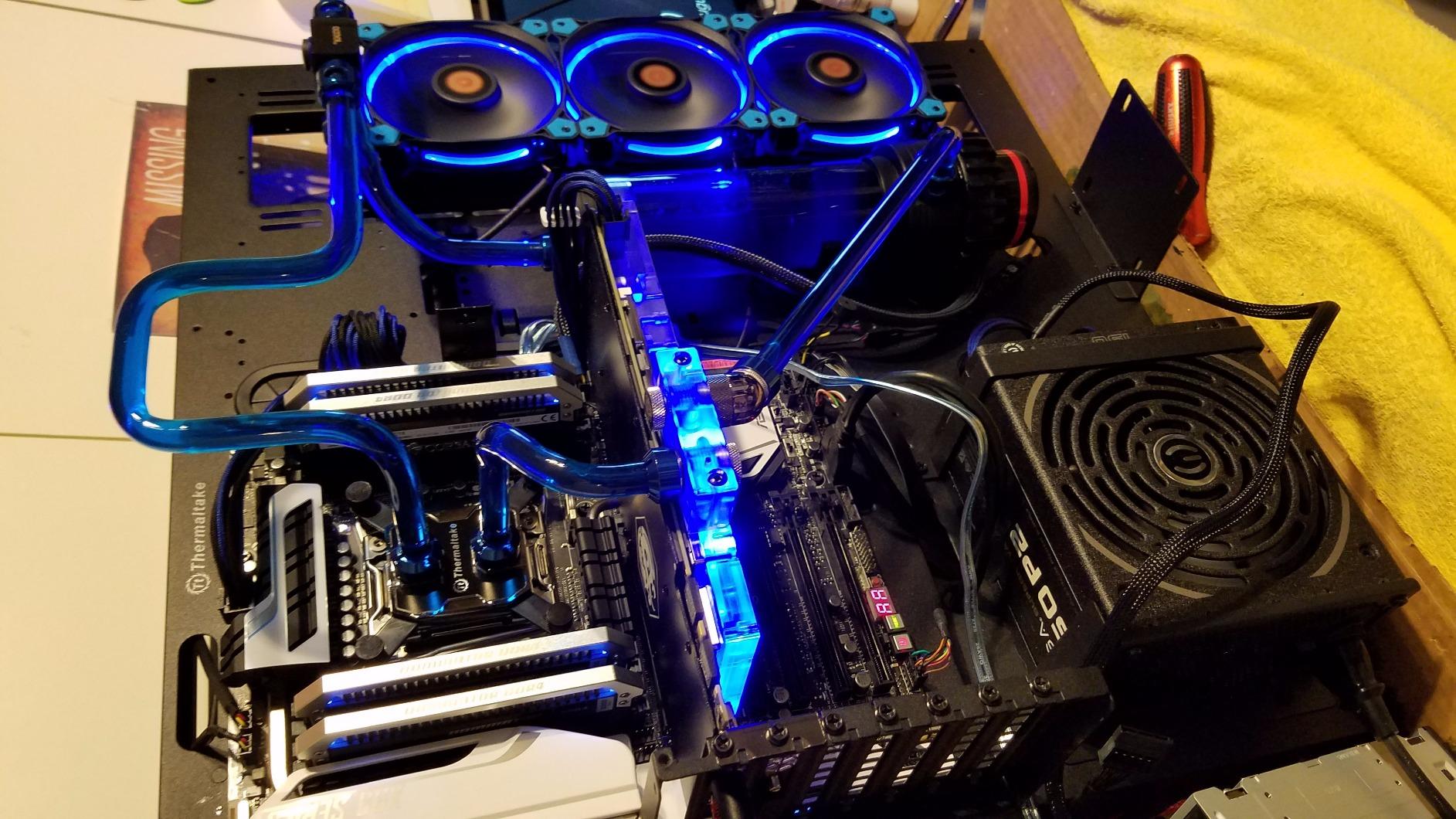 PrimoChill 3/8in. ID x 1/2in. OD Rigid PETG Tubing - 30 inches in Length (RTP12-630), Made with Premium Materials, Excellent Beginner Hardline for PC Watercooling, Made in The USA - 6 Pack - Clear customer photo 2