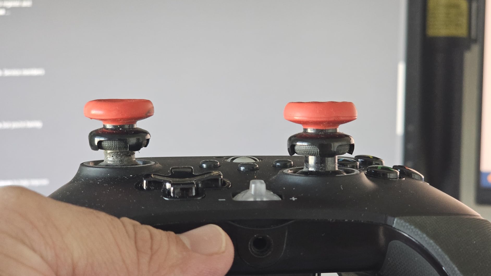 KontrolFreek FPS Freek Inferno for Xbox One and Xbox Series X Controller | Performance Thumbsticks | 2 High-Rise Concave | Red customer photo 2