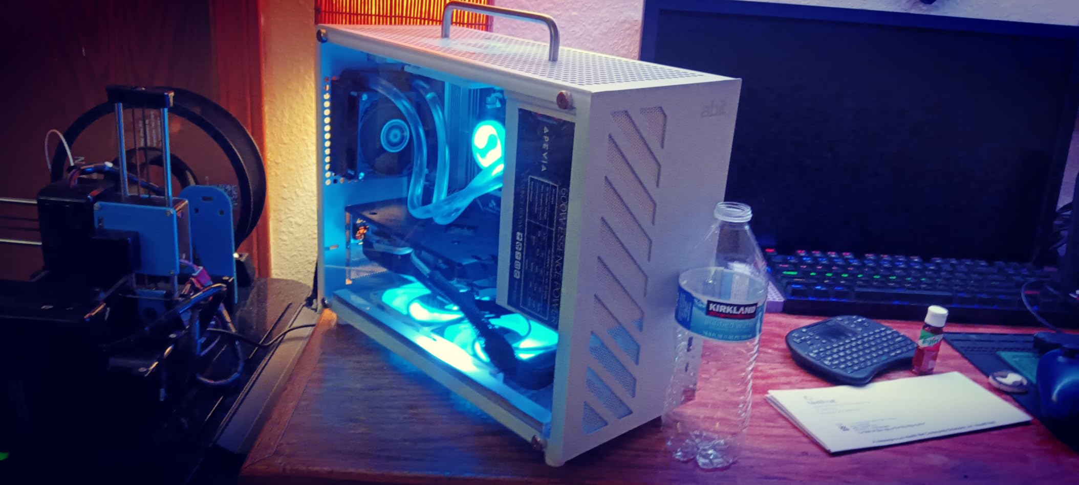 10 Pipe Aluminum Heat Exchanger Radiator for PC CPU CO2 Laser Water Cool System Computer 80mm customer photo 2