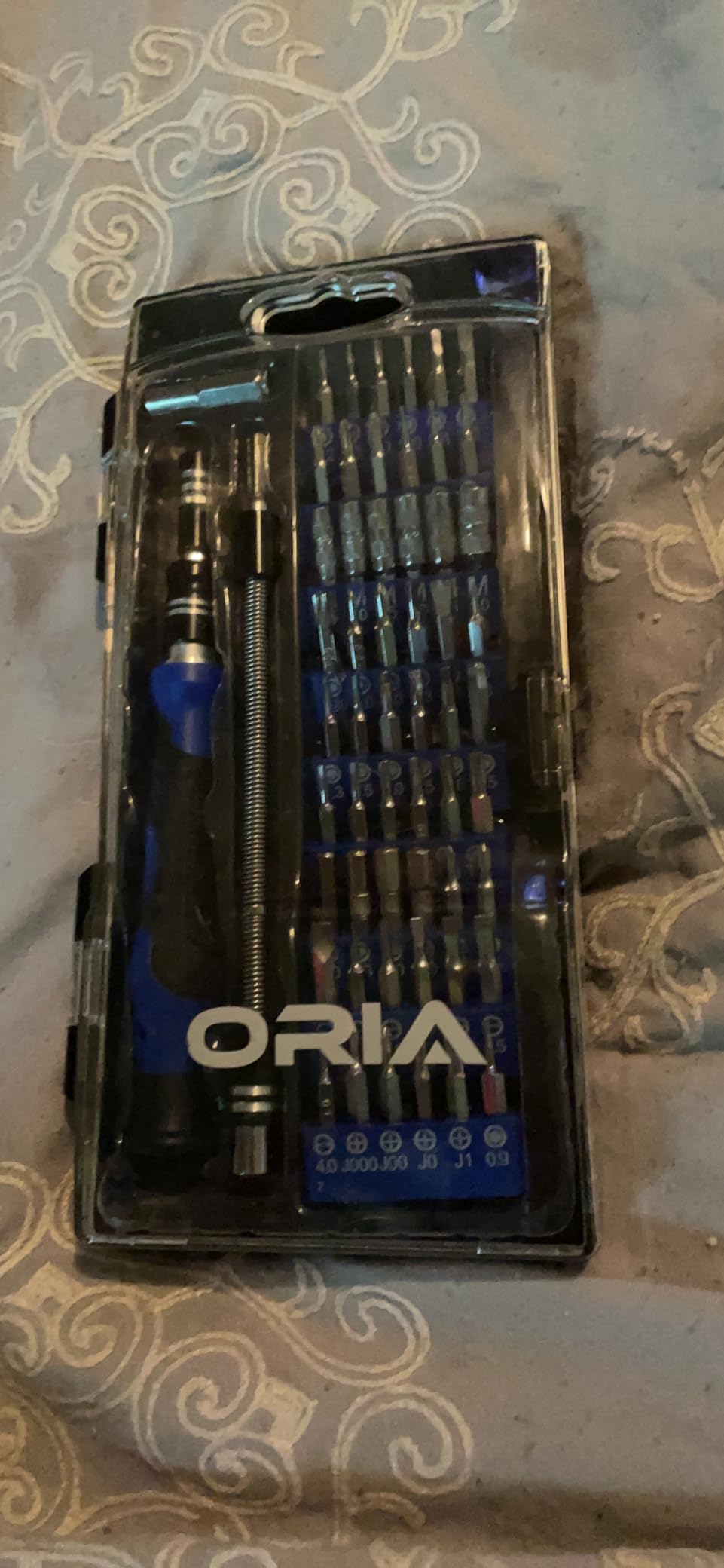 Precision Screwdriver Set, 61 in 1 Small Screwdriver Set with 57 Precision Bits, Portable Repair Tool Kit, Magnetic Screw Driver Kit with Extension Rod for Smartphone, PC, Watch, Toys, Blue customer photo 1