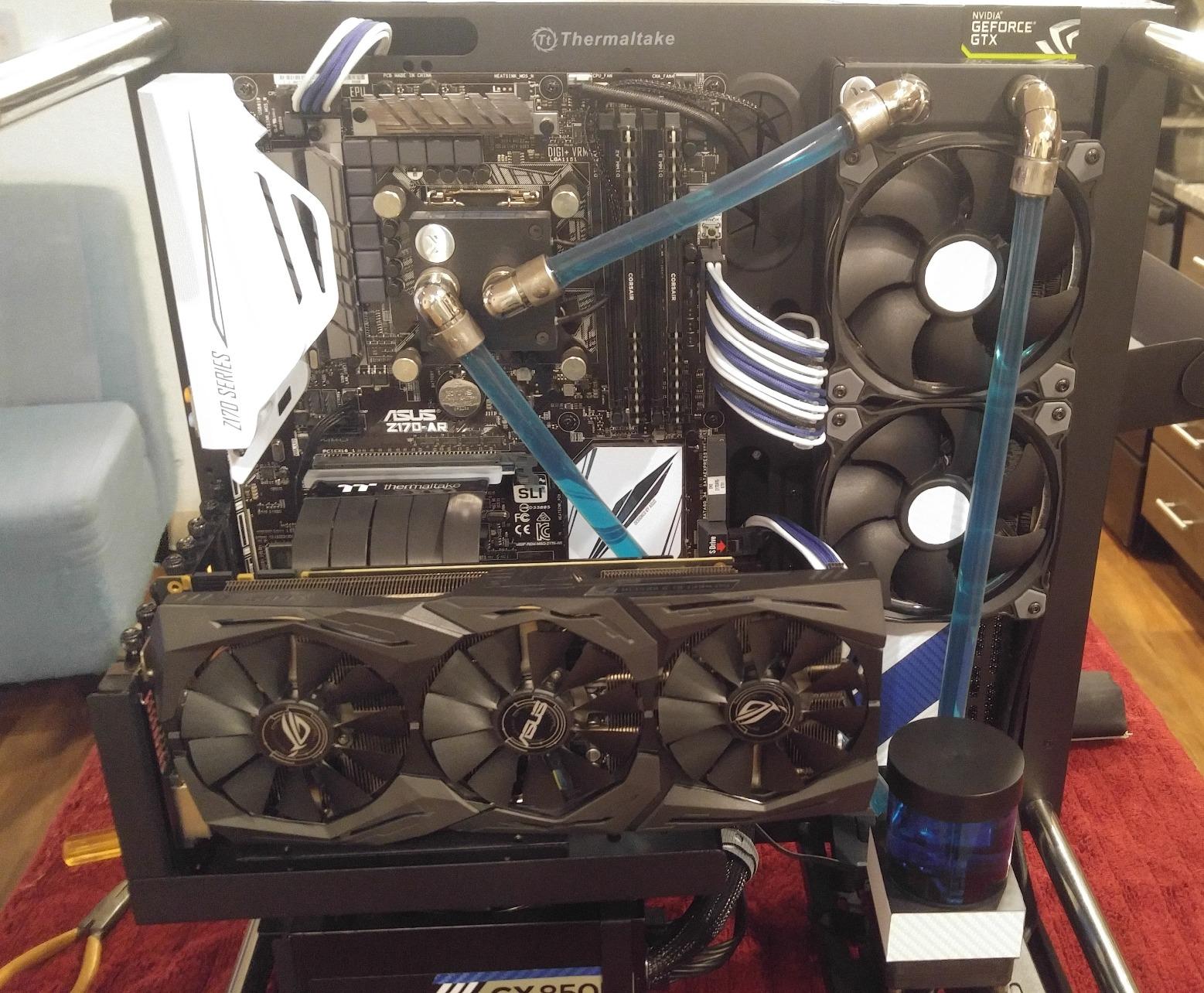Thermaltake AC-045-CN1OTN-C1 TT Premium PCI-E x16 3.0 Extender Riser Cable 300mm Graphic Cards Black customer photo 2