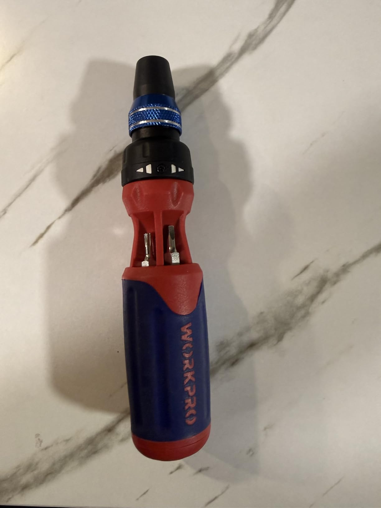 12-in-1 Ratcheting Multi-Bit Screwdriver Set | Quick-load Mechanism Screwdriver with Double End Bits in Handle customer photo 1