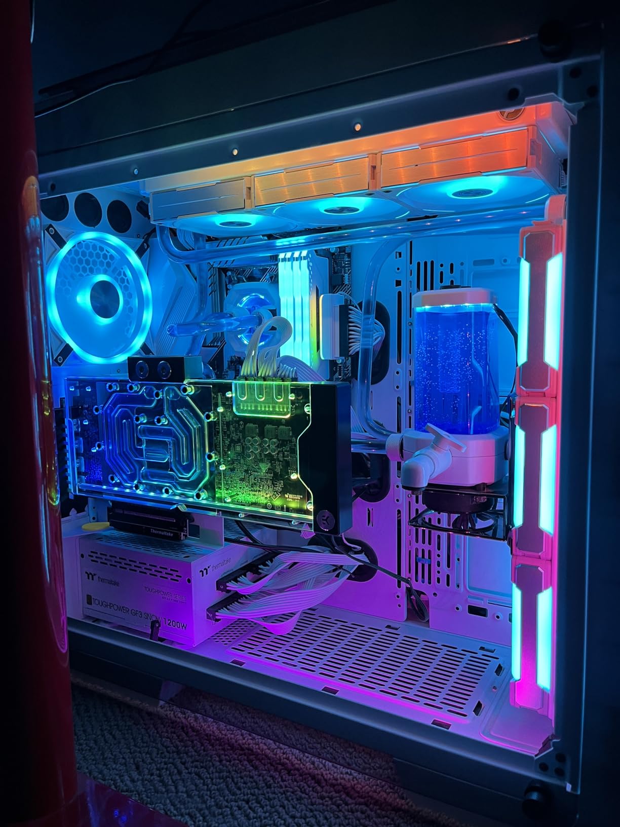 PrimoChill Female to Female G 1/4 Drain Valve - TX Matte Black customer photo 2