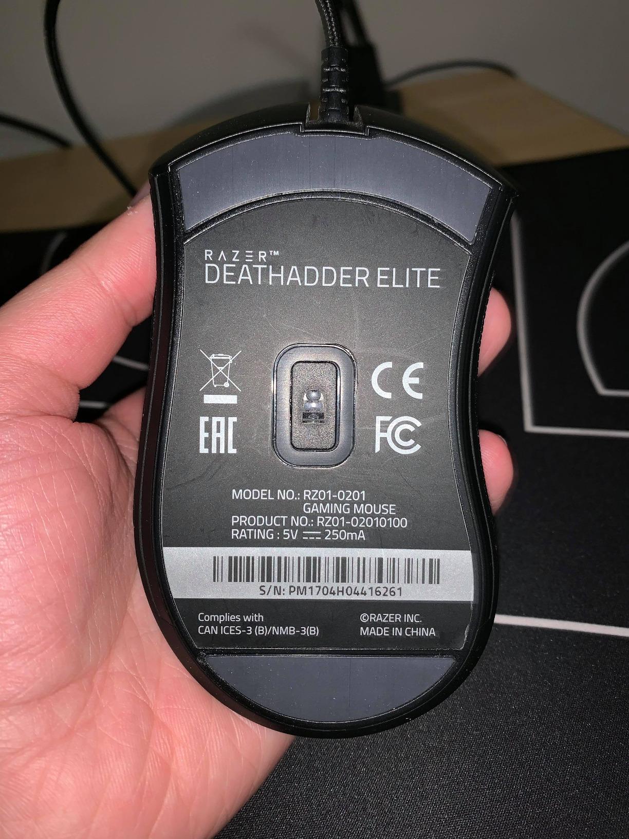 Razer Naga Gaming Mouse Skates & Feet - Curved Edges for Naga 2014, 2016 Chroma & Hex V2 customer photo 1
