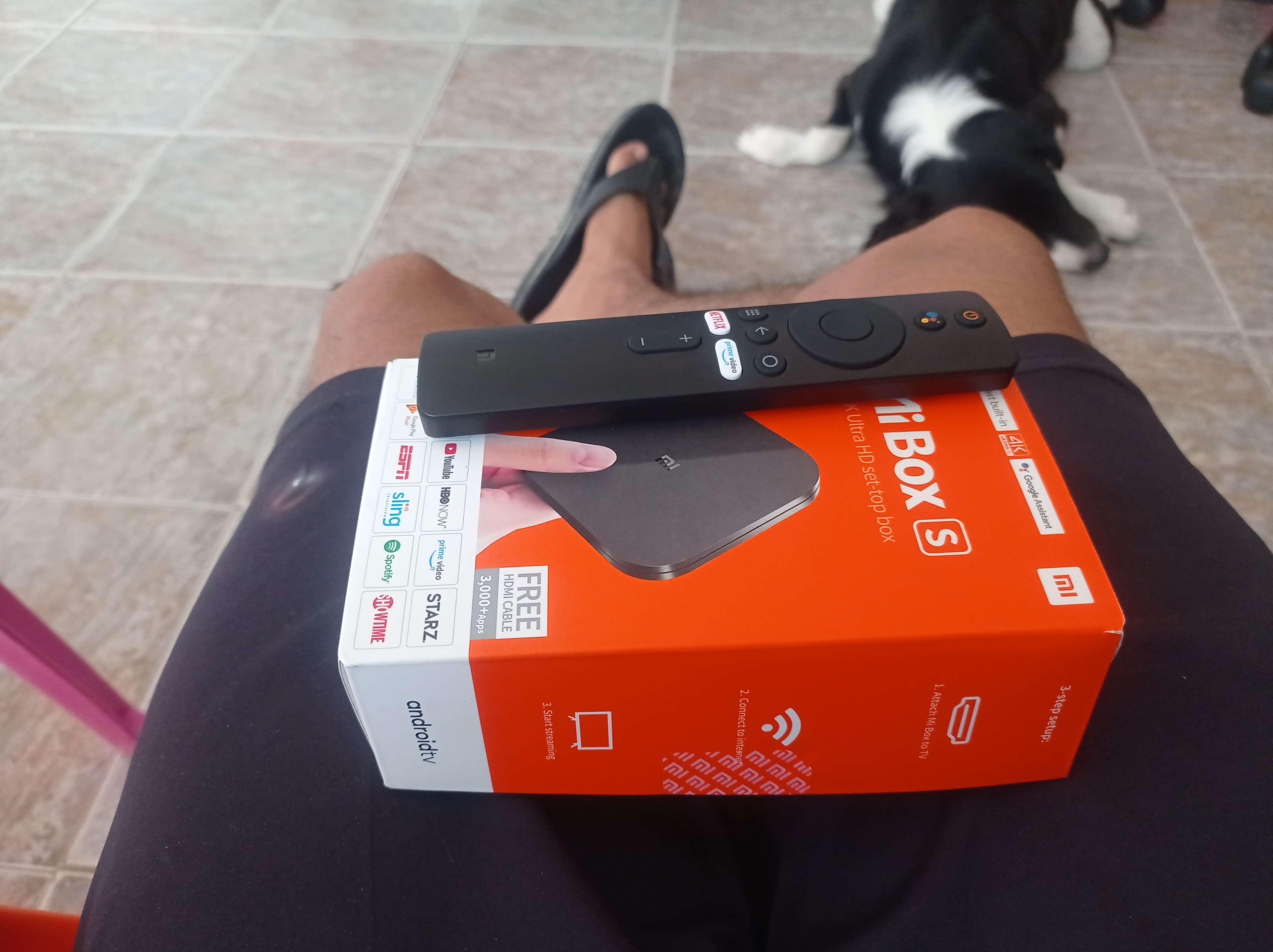 Xiaomi TV Box S 3rd Gen - 4K UHD, Google TV, 32GB Memory, Dolby Vision & Atmos, WiFi 6, HDMI 2.1, Fast Streaming, Compact and Powerful customer photo 2