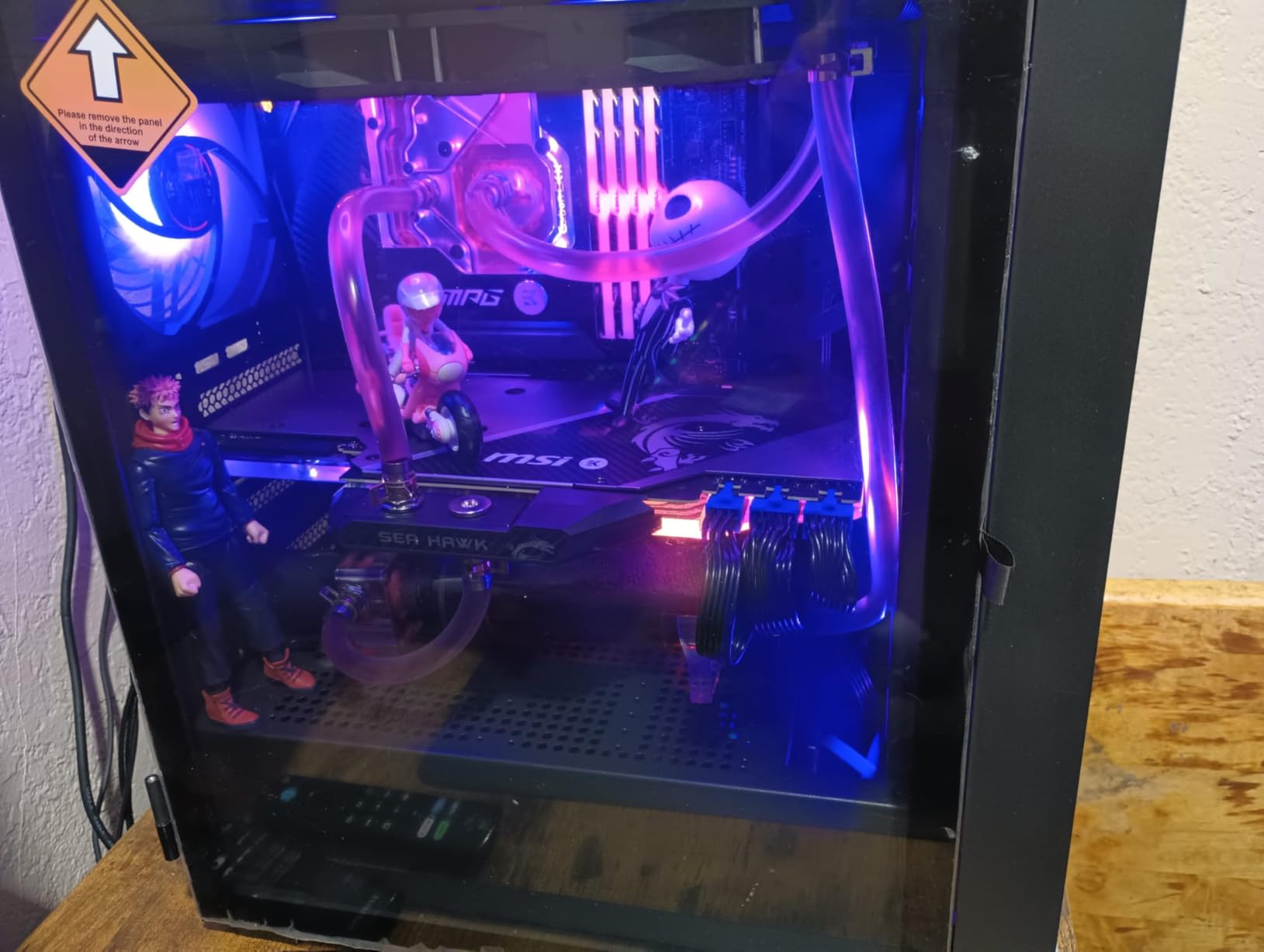 DIY 240mm Water Cooling Kit, DIY 240mm Cooler CPU/GPU Block Pump Reservoir with LED Fan Heat Sink Computer Water Cooling Connectors Kit, Liquid CPU Cooler Kit customer photo 1