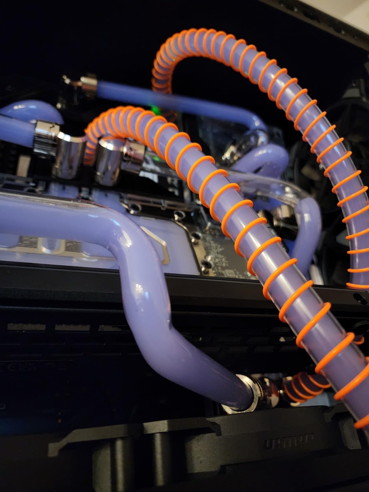 PrimoChill Opaque - Computer WaterCooling Show Coolant, Solid/Non-Transparent, Full Protection, Advanced User, PrimoPrep Included, Proudly Made in The USA (32oz/.9L) - Sky Blue SX customer photo 2