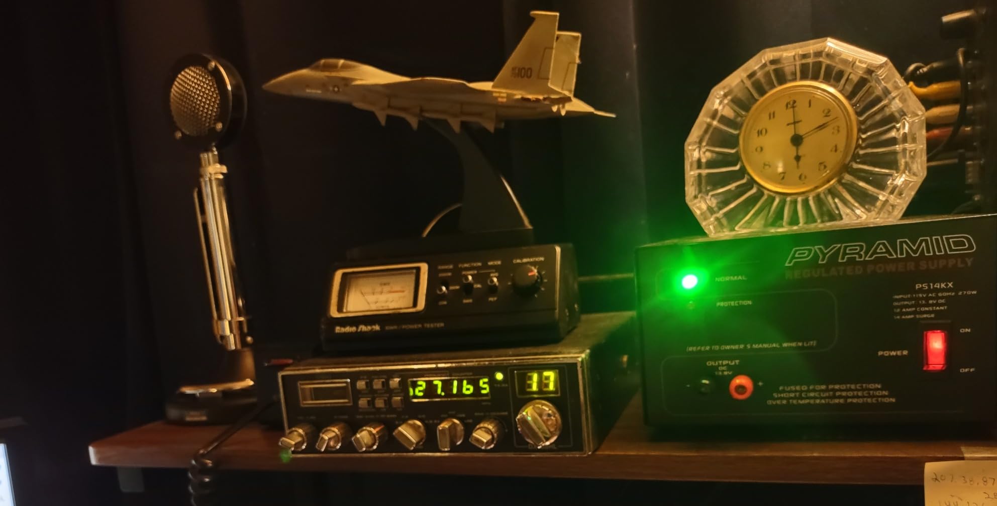 Pyramid Universal Compact Bench Power Supply - 12 Amp Linear Regulated Home Lab Bench-top AC-to-DC 12V Converter w/ 13.8V DC 115V AC 270W Power Input, Screw Type Terminals, Cooling Fan - PS14KX.5 customer photo 1