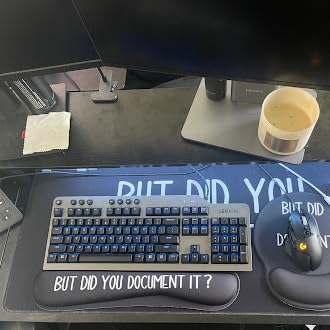 Lenovo GY40T26478 Legion K500 RGB Mechanical Gaming Keyboard, 3 ZONE Full-size Keyboard, 7 user Programmable Hot Keys; 16.8 Million Colors, 50 Million-Click Red Mechanical Keys, Detachable Palm Rest customer photo 1