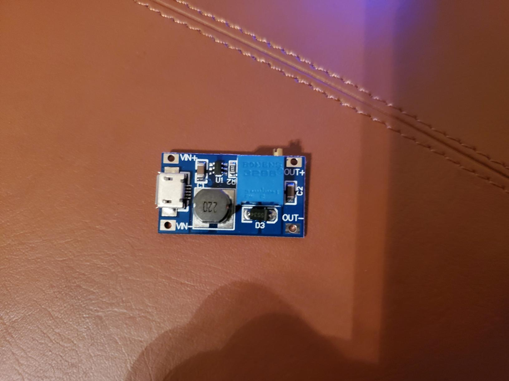 Eiechip MT3608 Boost Converter DC-DC Step Up Power Module with Micro USB Input, 2V-24V to 5V-28V Adjustable Voltage Regulator, 2A Output Power Supply Board for DIY Electronics Projects (Pack of 10) customer photo 1