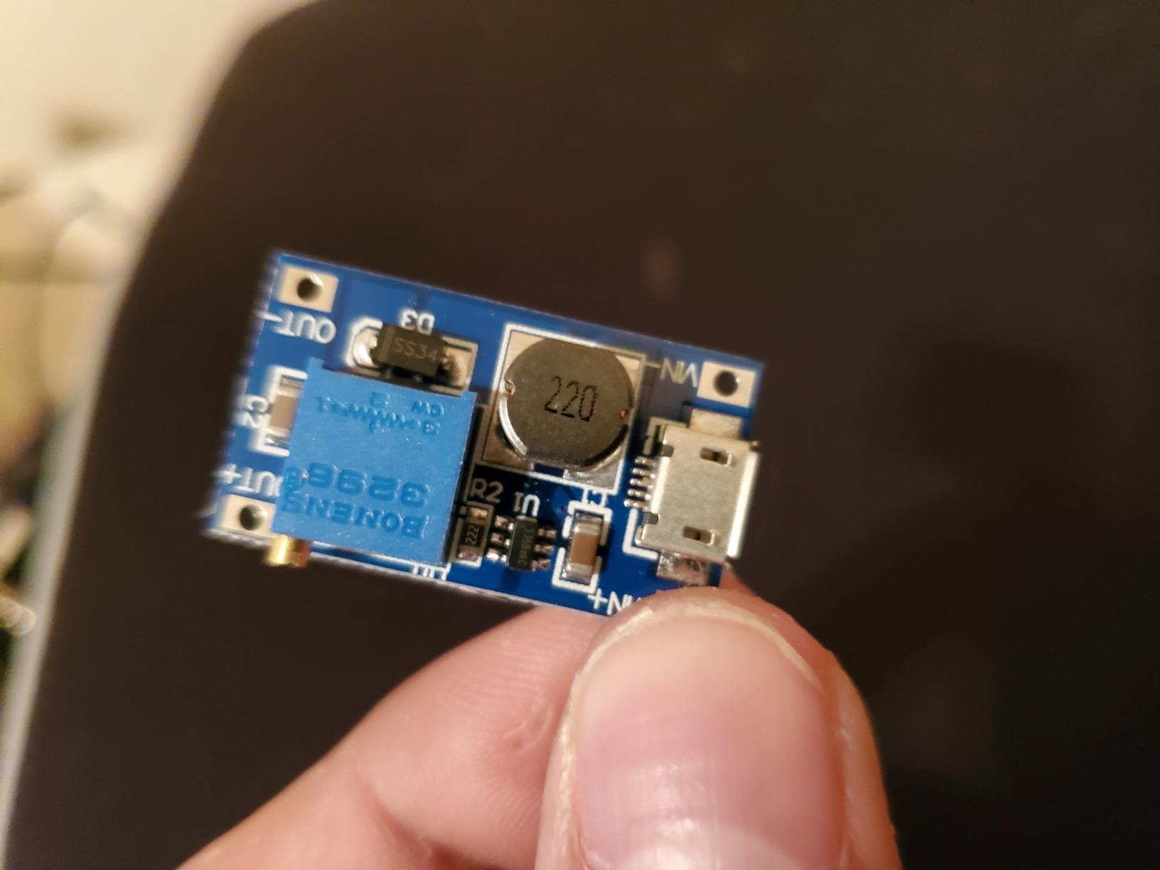 Eiechip MT3608 Boost Converter DC-DC Step Up Power Module with Micro USB Input, 2V-24V to 5V-28V Adjustable Voltage Regulator, 2A Output Power Supply Board for DIY Electronics Projects (Pack of 10) customer photo 2