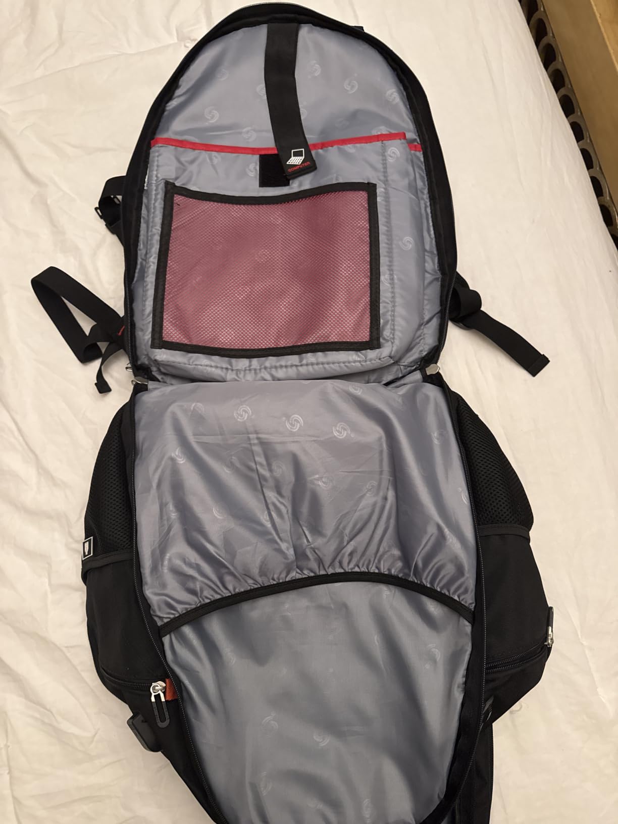 SHRRADOO Extra Large Travel Laptop Backpack for Men, Work College Backpacks | Fit 17 Inch Laptops, with Combination Lock, Carry On Flight Approved, Men Women 50L Business Backpack, High School Backpack customer photo 1