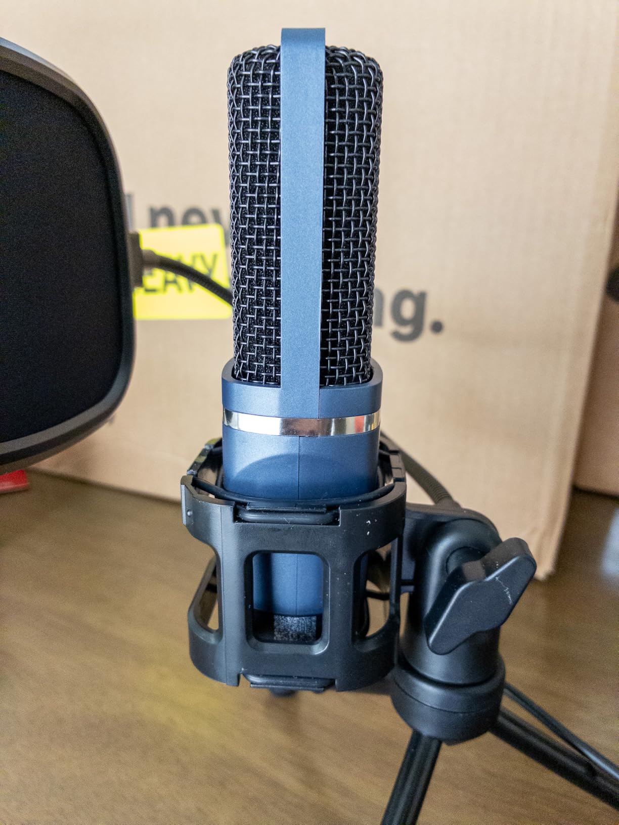 TONOR Podcast Microphone, USB Computer Mic, Cardioid Condenser PC Microfono customer photo 2